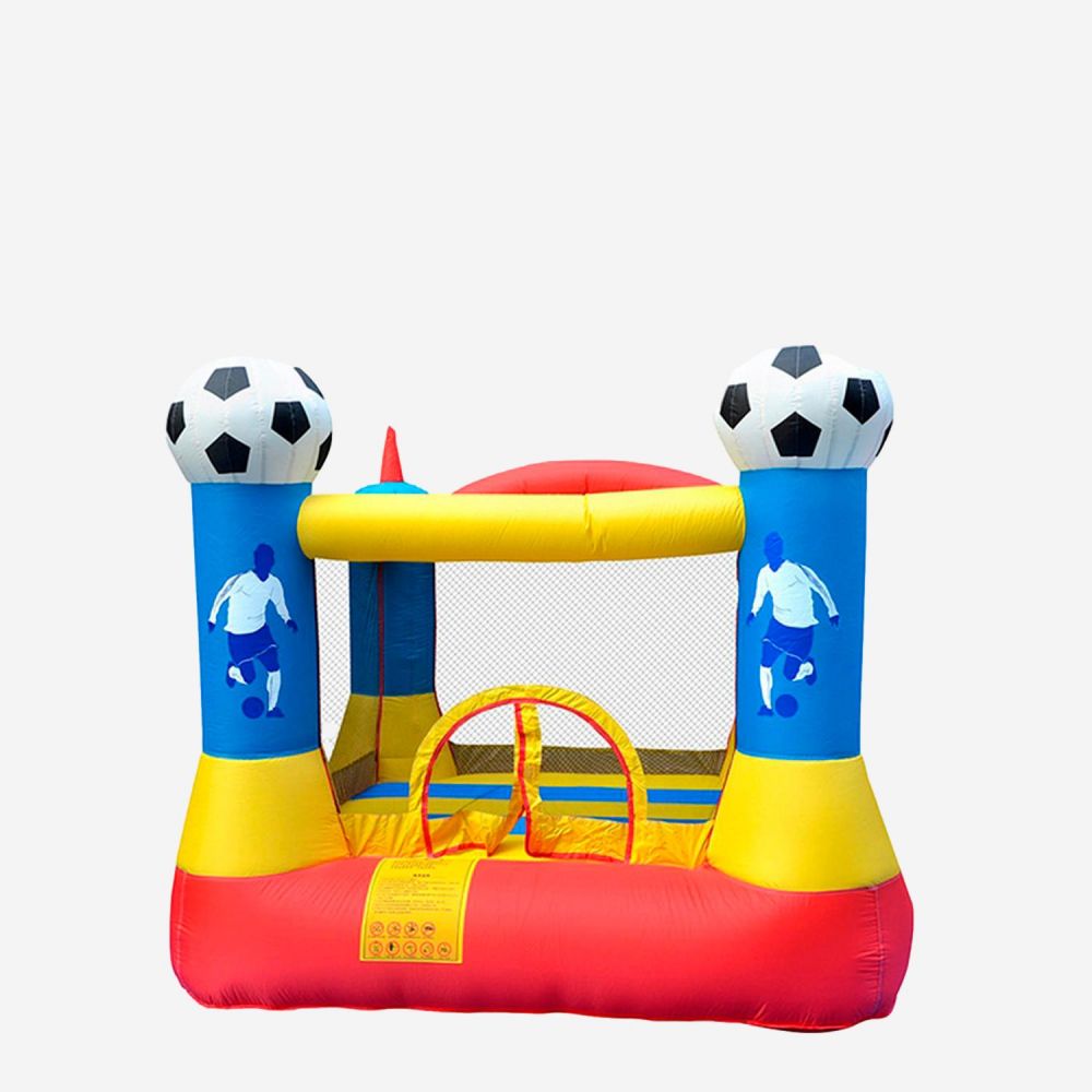 Château gonflable Goal Keeper - 2,25m - aire de jeux rebondissante - souffleur et sac de rangement inclus