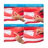Pack 2 Bouées Gonflables Ronde XXL pour Piscine & Plage Ultra Confort, Flotteur Deluxe - Pack Twin Donut Leopard ø120cm Pack 2 Bouées Gonflables Ronde XXL pour Piscine & Plage Ultra Confort, Flotteur Deluxe - Pack Twin Donut Leopard ø120cm