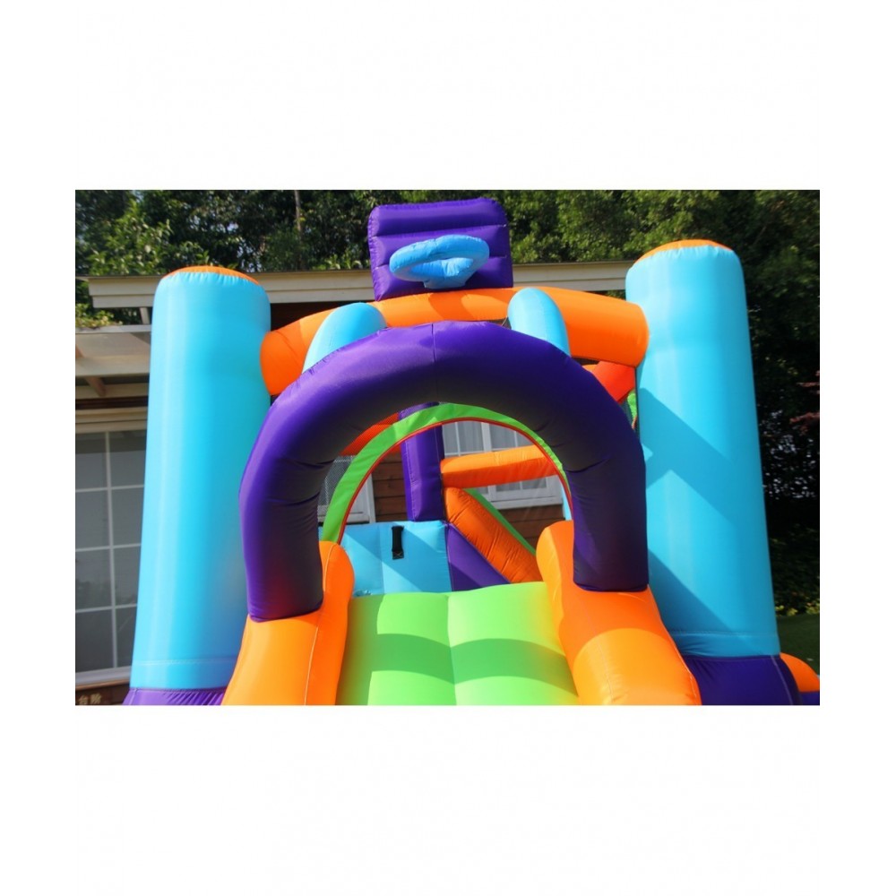 Airmyfun - Château Gonflable Jumpy Car avec aire de jeux et trampoline,  Surface 210x205x200 cm - souffleur et sac de rangement inclus - Aire de  jeux - Rue du Commerce