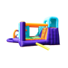Château Aquatique Gonflable - Sunny Jungle - Surface 430x400x225 cm - souffleur et sac de rangement inclus Château Aquatique Gonflable - Sunny Jungle - Surface 430x400x225 cm - souffleur et sac de rangement inclus